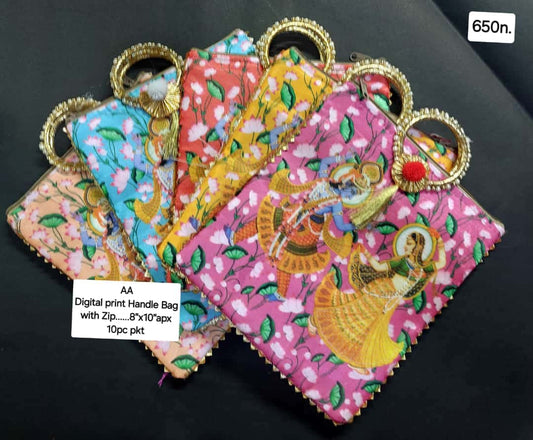 radha kishan gift bag with handle